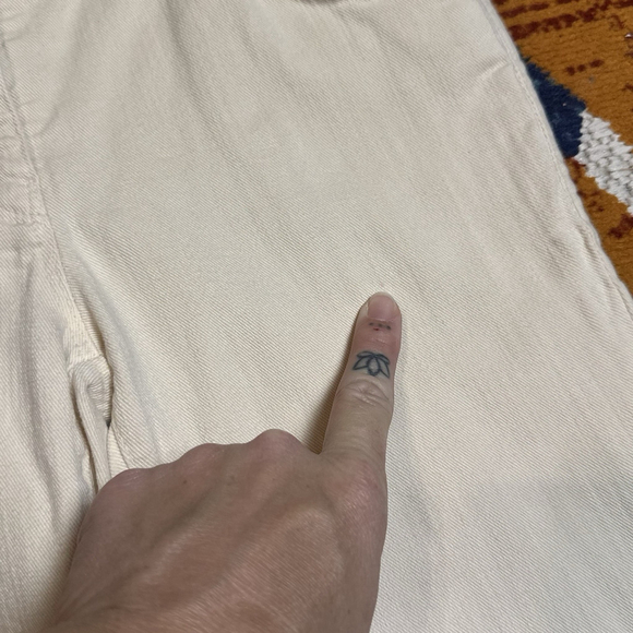 Brunello Cucinelli Womens 4 Beige Extra Skinny Fit Straight Leg Denim Pants - Picture 10 of 10